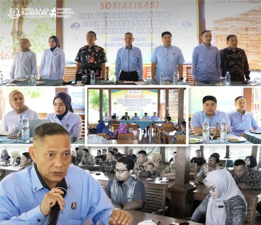 Kegiatan Sosialisasi dan Pendampingan Hukum Oleh Kejaksaan Negeri Kabupaten Madiun Yang Diselenggarakan Oleh Dinas Sosial Kabupaten Madiun