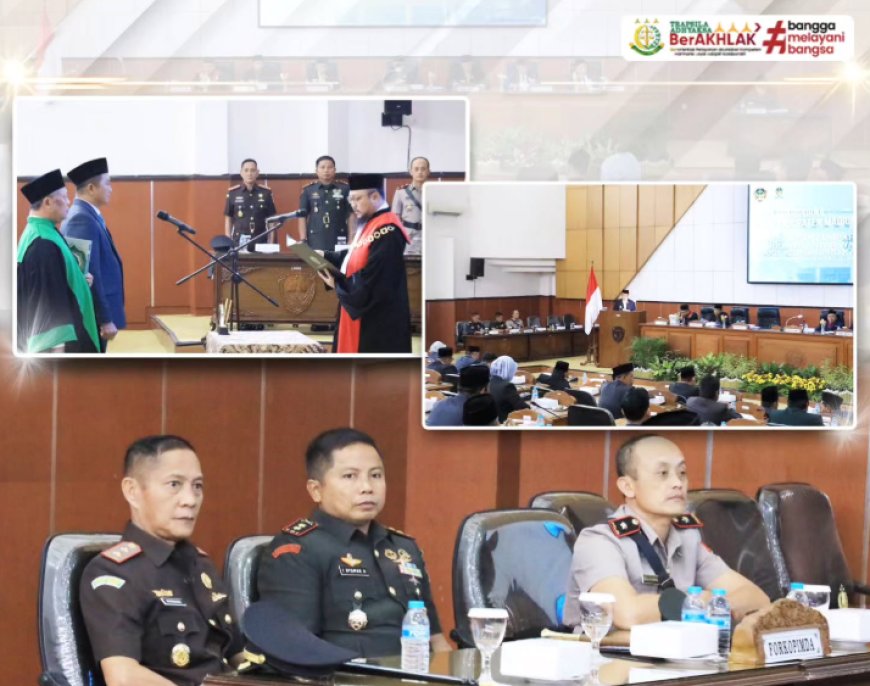 Kepala Kejaksaan Negeri Kabupaten Madiun menghadiri Rapat Paripurna Dewan Perwakilan Rakyat Daerah (DPRD) Kabupaten Madiun