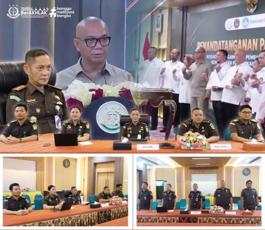 Penandatanganan Pakta Integritas terhadap Proyek Strategis Kementerian Pendidikan Dasar dan Menengah Tahun Anggaran 2026