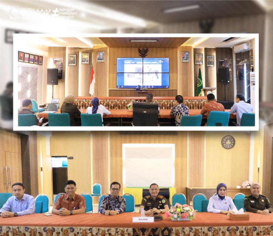 Penandatanganan Perjanjian Kerja Sama Kejaksaan Tinggi Jawa Timur bersama dengan Bank Syariah Indonesia