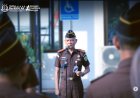 Kepala Kejaksaan Negeri Kabupaten Madiun memimpin pelaksanaan Apel Pagi