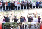 Olahraga Bersama Oditurat Militer III-12 dalam rangka memperingati HUT Ke-81 Kemerdekaan Republik Indonesia