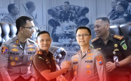 Kepala Kejaksaan Negeri Kabupaten Madiun menerima kunjungan silaturahmi Kapolres Madiun
