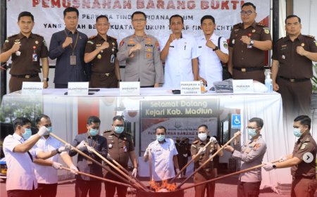 Pemusnahan Barang Bukti Tindak Pidana Umum yang telah berkekuatan hukum tetap (Inkracht)