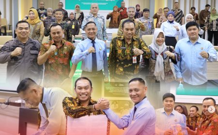 Penyerahan Legal Opinion (LO) dan Penandatanganan Perjanjian Kerja Sama antara Sekretaris Daerah Pemerintah Kabupaten Madiun dengan Kejaksaan Negeri Kabupaten Madiun