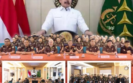 Rapat Evaluasi Capaian Kinerja Semester I Bidang dan Badan Kejaksaan RI Tahun 2026