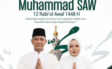 Selamat Memperingati Maulid Nabi Muhammad SAW 12 Rabi'ul Awal 1448 H