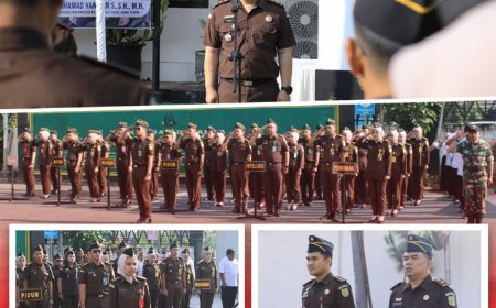 Apel Pagi Kejaksaan Negeri Kabupaten Madiun