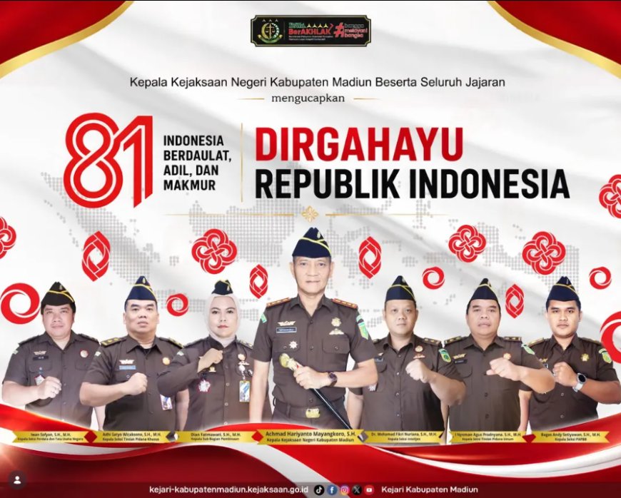 Dirgahayu Republik Indonesia Ke-81 Tahun 2026