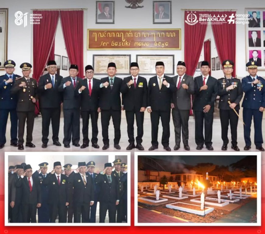 Apel Kehormatan dan Renungan Suci dalam rangka memperingati Hari Ulang Tahun ke-81 Kemerdekaan Republik Indonesia