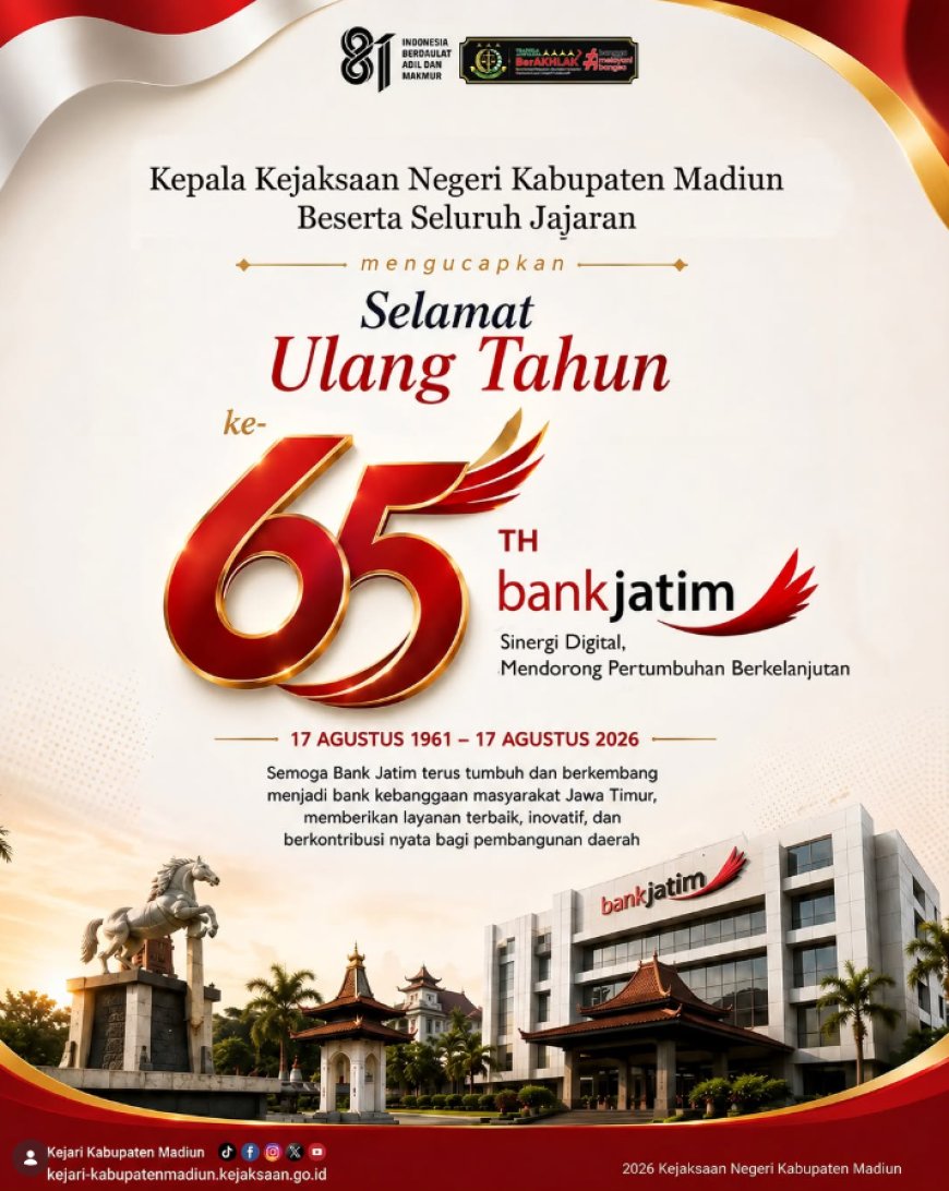 HUT KE-65 Bank Jatim