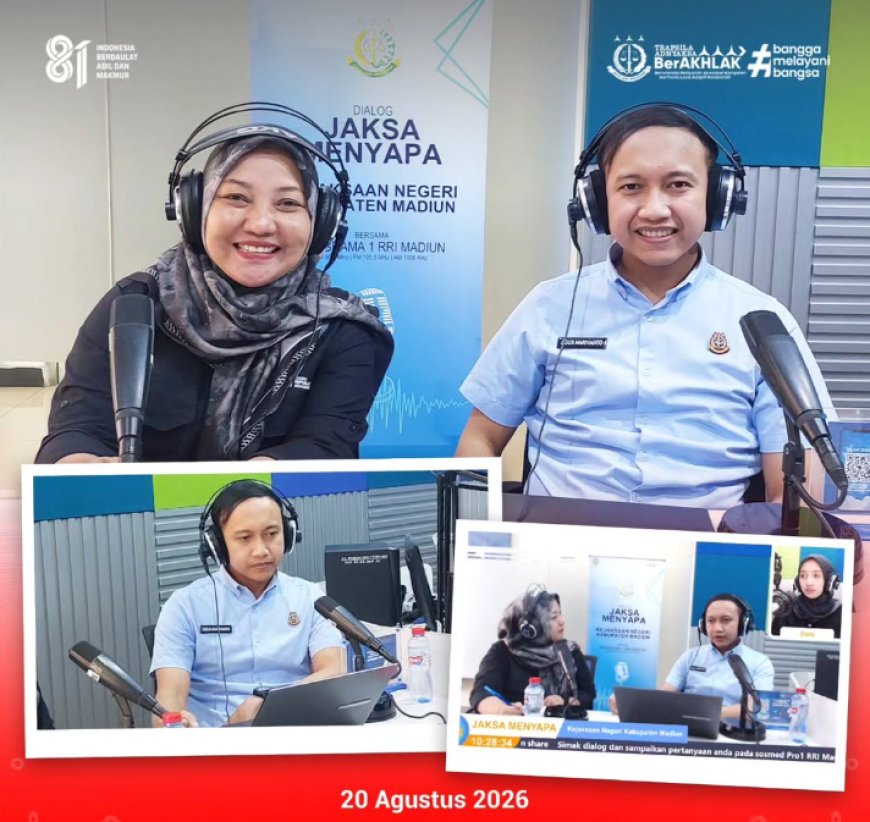 Jaksa Menyapa Kejaksaan Negeri Kabupaten Madiun  “Peran Jaksa Pengacara Negara dalam Menjamin Hak Keperdataan Anak melalui Pengajuan Perwalian Anak”