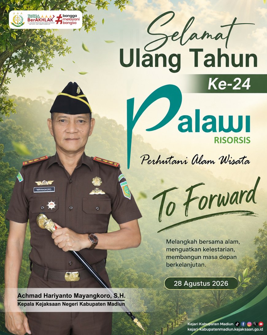 SELAMAT ULANG TAHUN KE-24 PT PALAWI RISORSIS