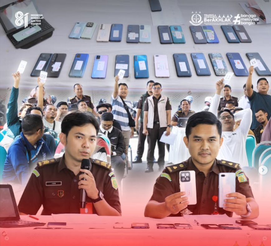 Penjualan Langsung Barang Rampasan Negara dari Perkara Tindak Pidana Umum