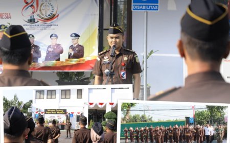 Apel Pagi Kejaksaan Negeri Kabupaten Madiun