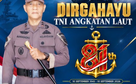 Selamat Ulang Tahun TNI Angkatan Laut Ke - 81 Tahun 2026