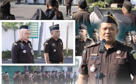 Apel Pagi Pegawai Kejaksaan Negeri Kabupaten Madiun Senin 21 September 2026