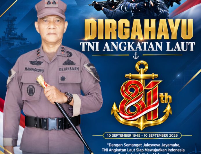Selamat Ulang Tahun TNI Angkatan Laut Ke - 81 Tahun 2026