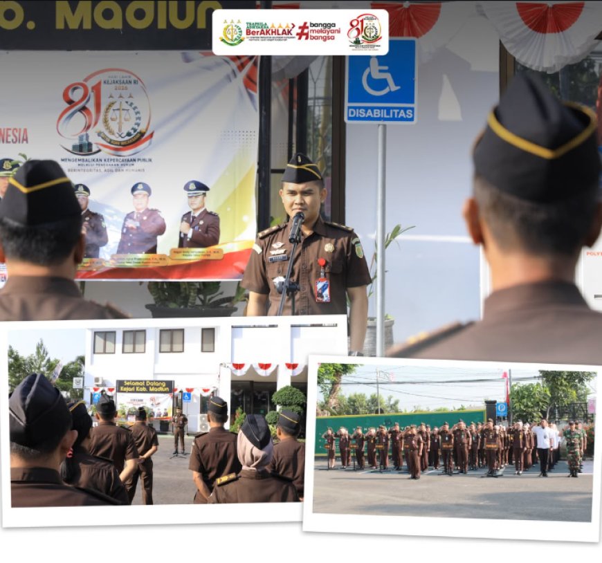 Apel Pagi Kejaksaan Negeri Kabupaten Madiun