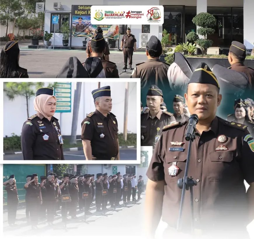 Apel Pagi Pegawai Kejaksaan Negeri Kabupaten Madiun Senin 21 September 2026