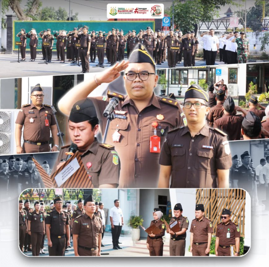 Apel Pagi Kejaksaan Negeri Kabupaten Madiun