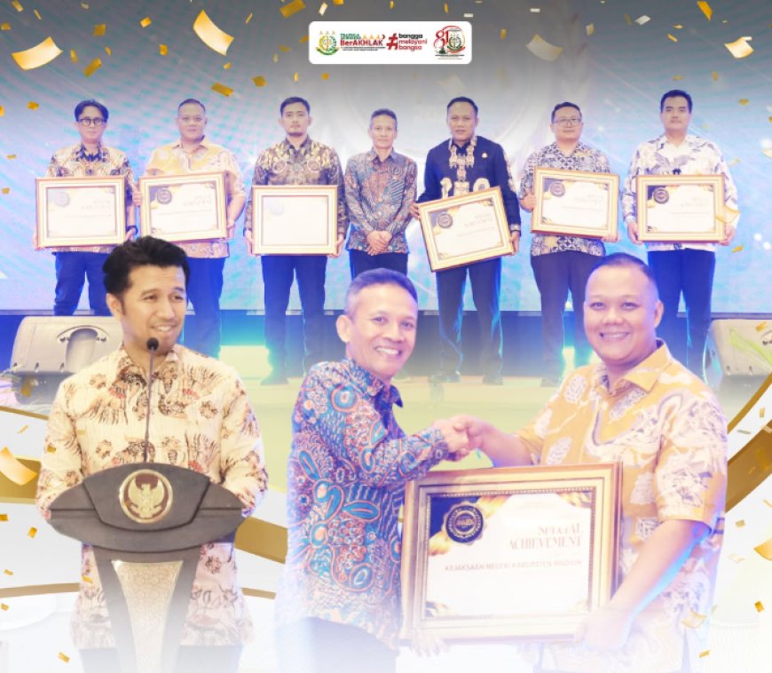 Kejaksaan Negeri Kabupaten Madiun meraih penghargaan Radar Madiun Awards 2026 dalam kategori Special Achievement