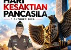 Selamat Hari Kesaktian Pancasila 1 Oktober 2026