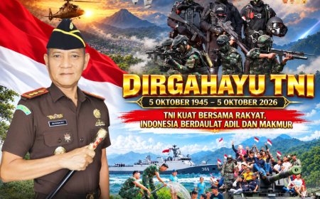 Selamat Hari Ulang Tahun ke-81 Tentara Nasional Indonesia Tahun 2026