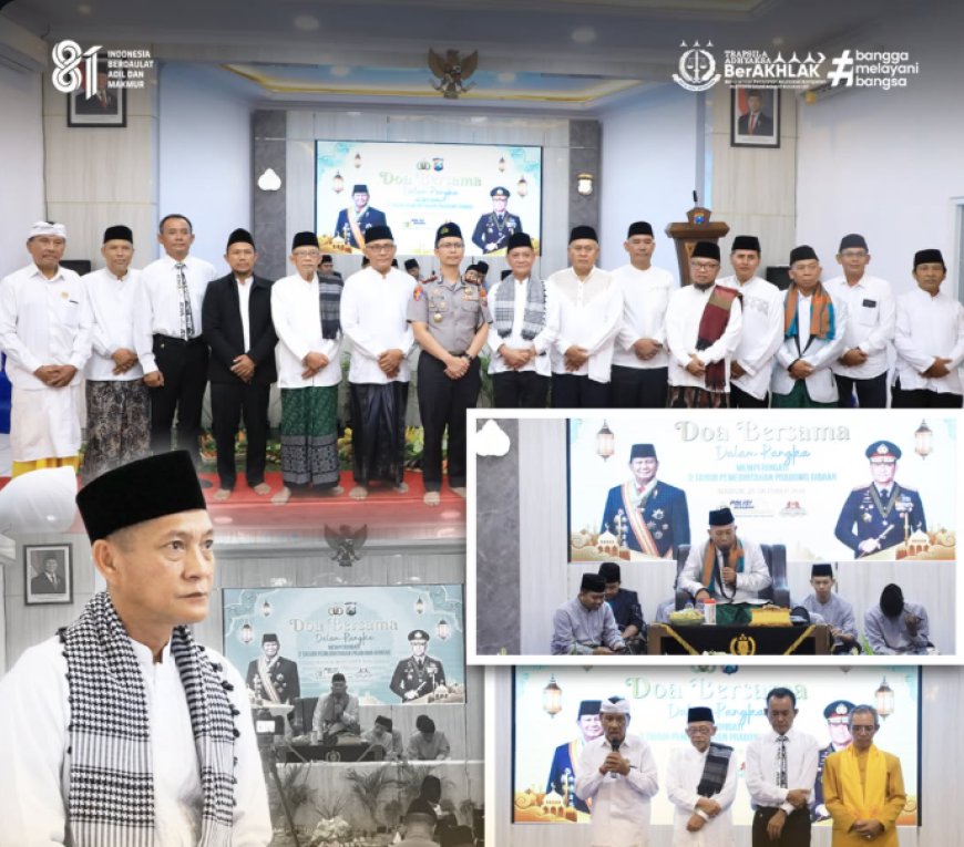 Doa Bersama Wawasan Kebangsaan Polres Madiun Tahun 2026