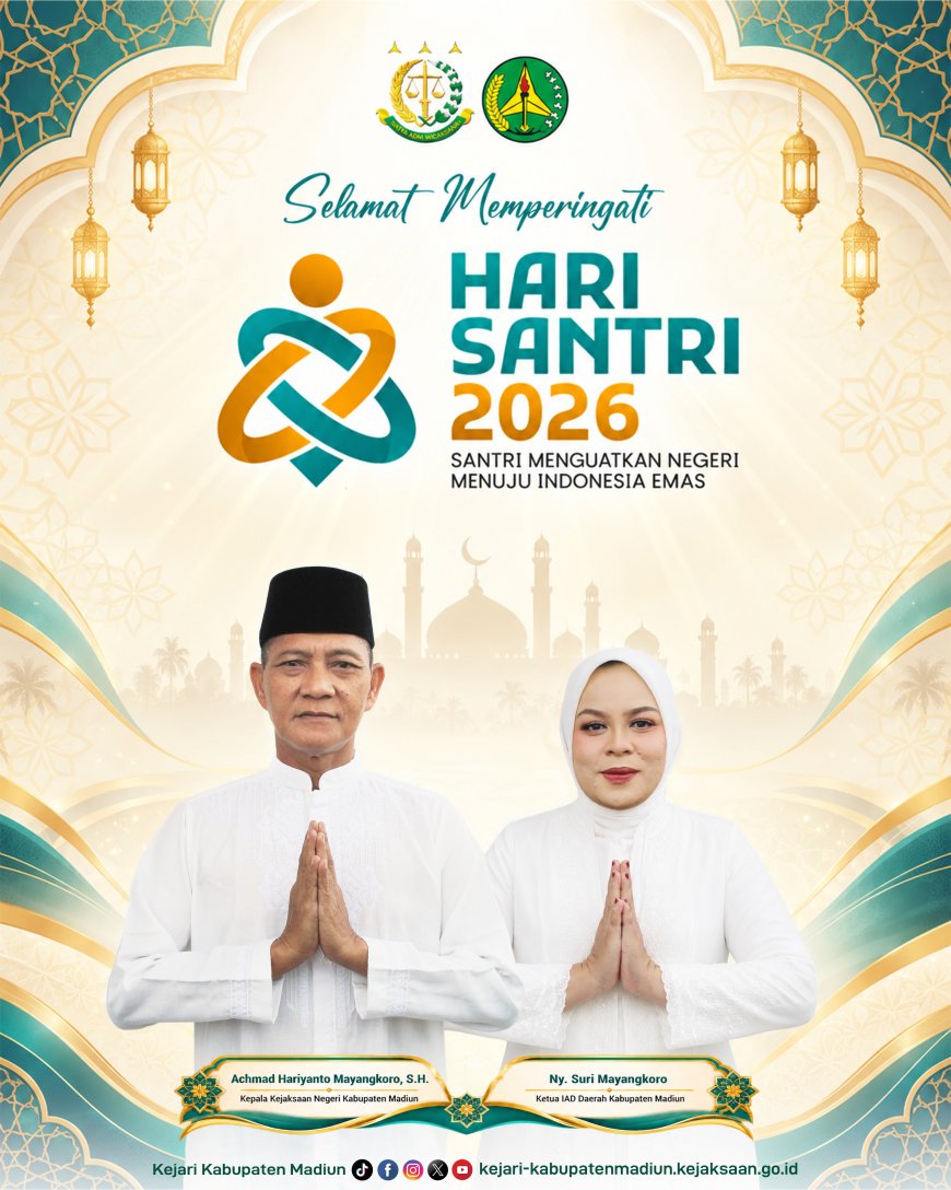 SELAMAT MEMPERINGATI HARI SANTRI NASIONAL 2026